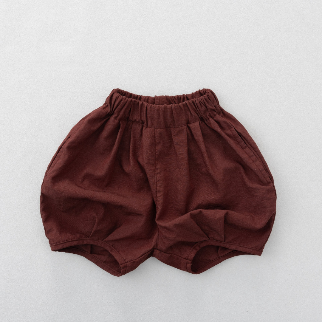 4色展開バルーンショートパンツ