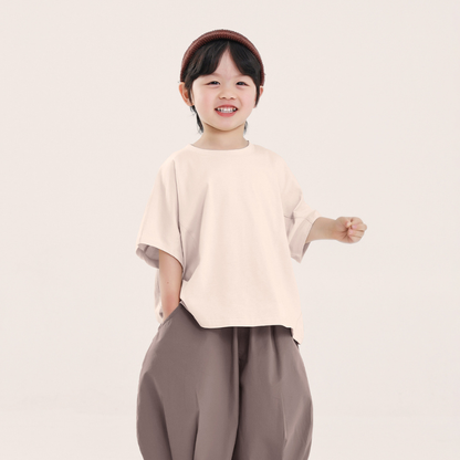 無地シンプル純棉半袖T