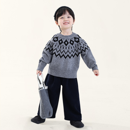 裏毛コーデュロイワイドパンツ