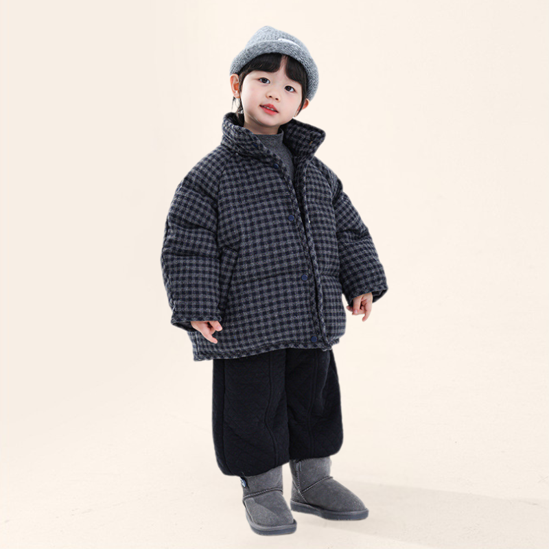 ダイヤモンドキルト裾ゴムパンツ