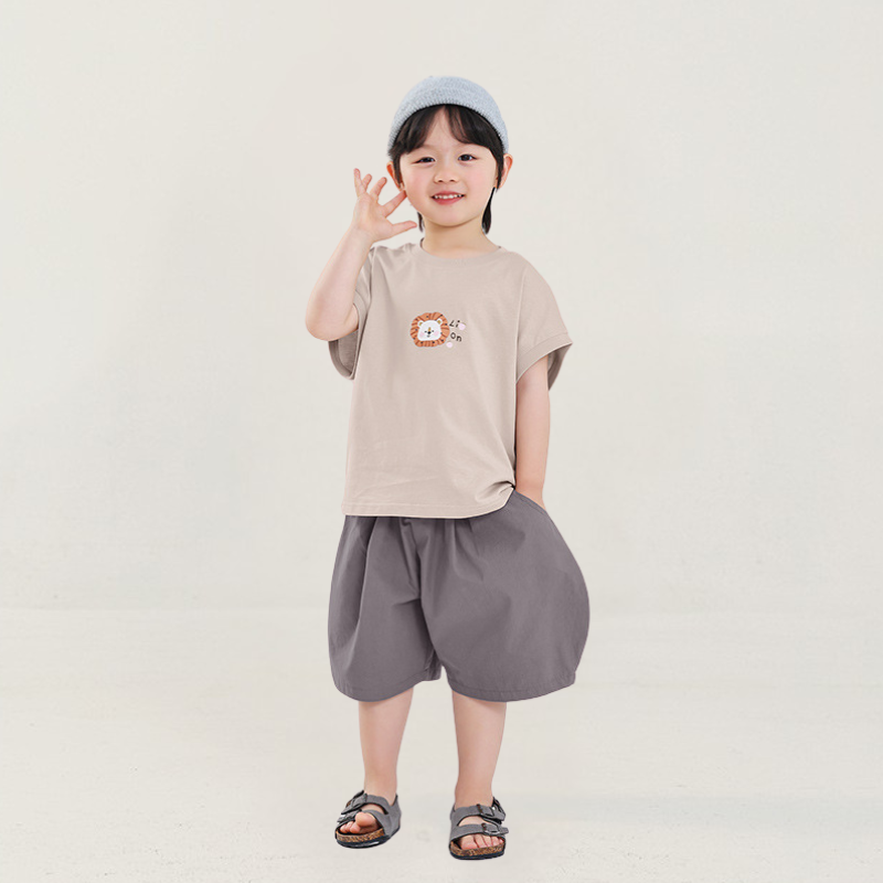 オーバルポケットハーフパンツ