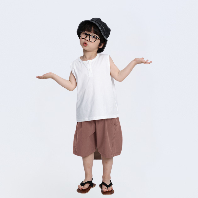 コットンショートパンツ