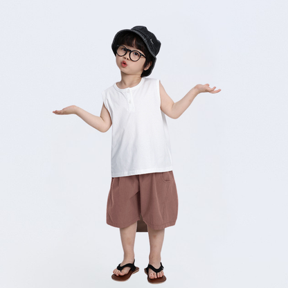 コットンショートパンツ