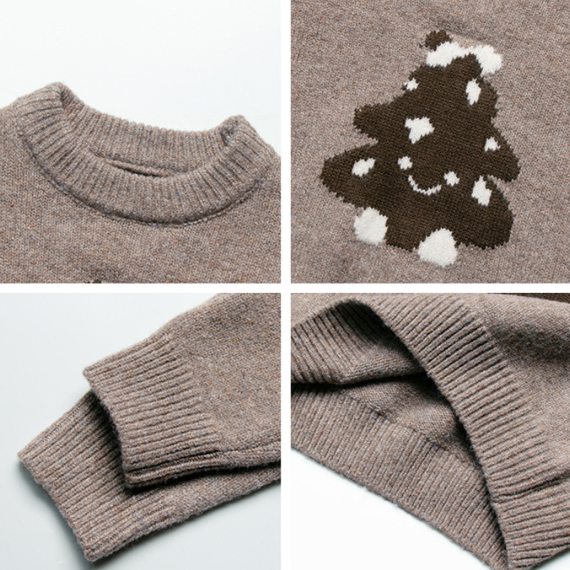 クリスマスツリーセーター