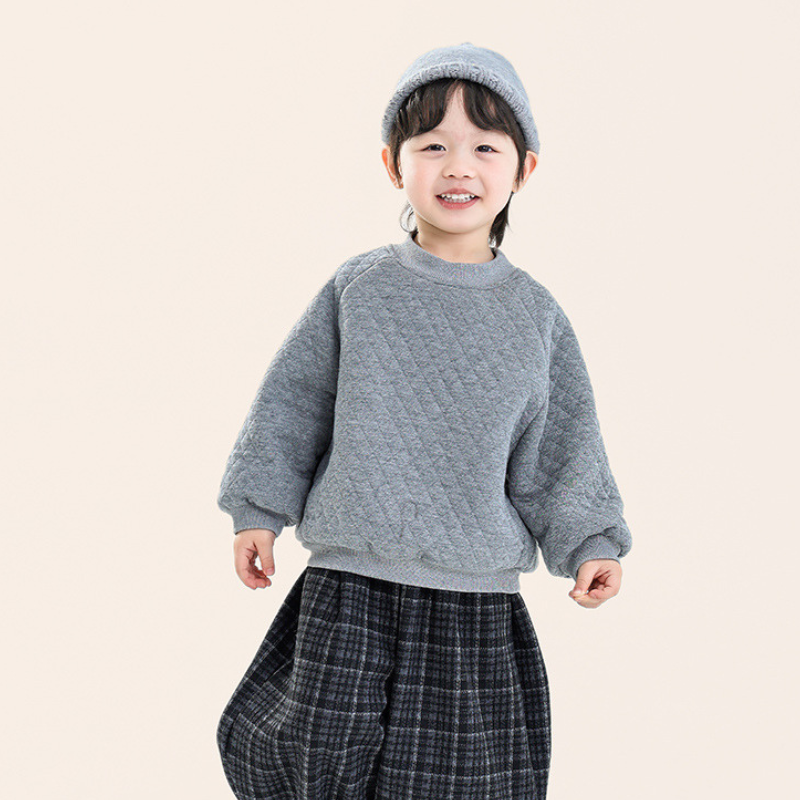 裏ボアキルティングスウェット