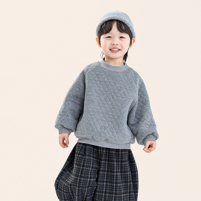 裏ボアキルティングスウェット