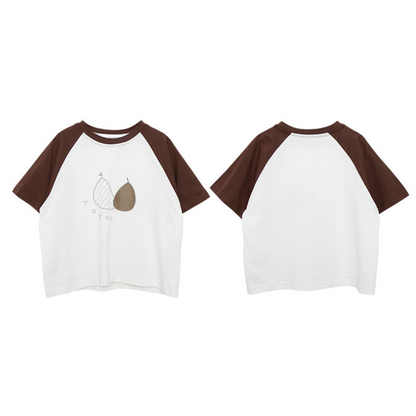 洋ナシプリントTシャツ