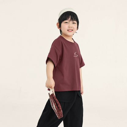 純綿プリントTシャツ