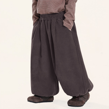 コーデュロイバルーンパンツ