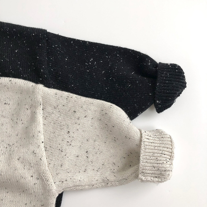 綿100%ランダム彩りニット