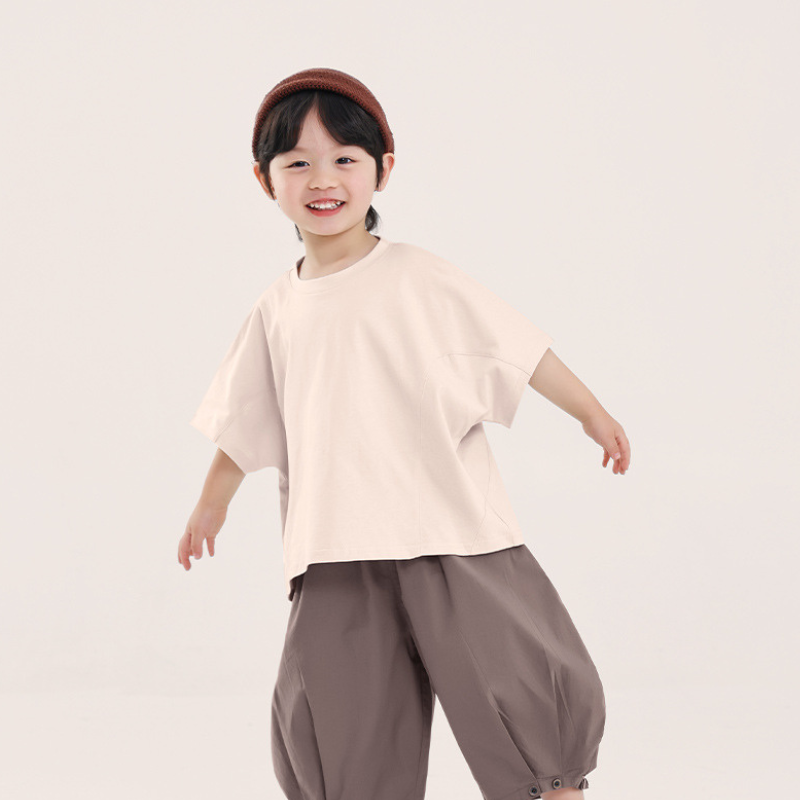 無地シンプル純棉半袖T