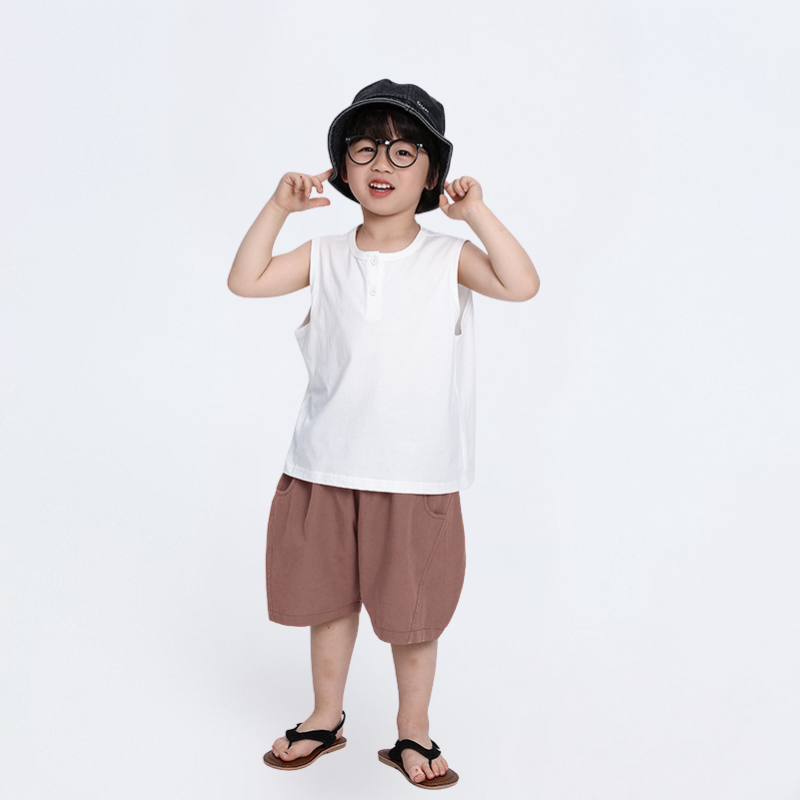 コットンショートパンツ