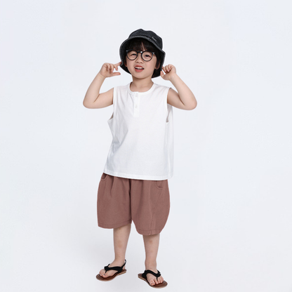 コットンショートパンツ