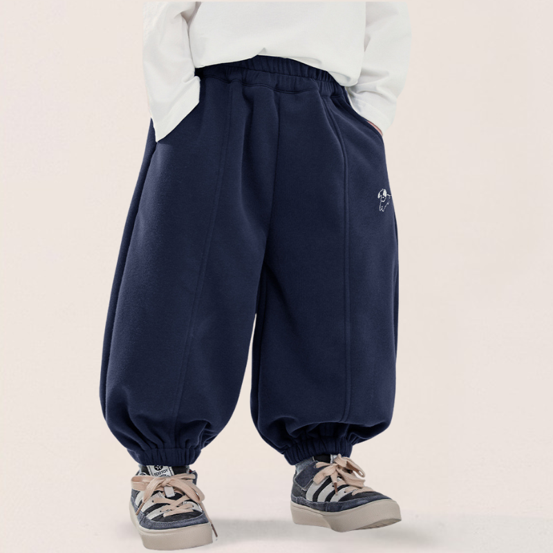 刺繍入りスウェットパンツ