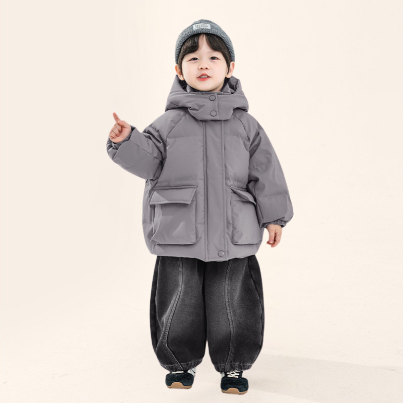 ヴィンテージ加工裏ボアデニムパンツ