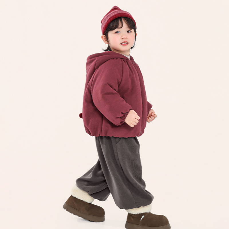 エルフフード中綿コート