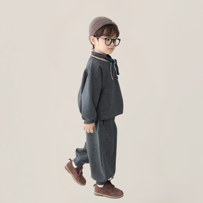 梨ワッペンスウェットセットアップ