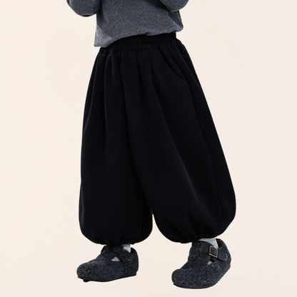 厚手裏ボアバルーンパンツ