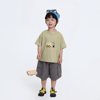 薄手カーゴショートパンツ