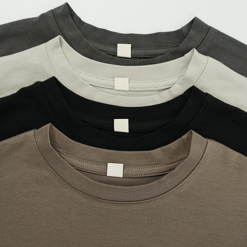 裾デザイン半袖Tシャツ