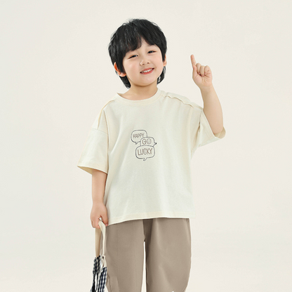 メッセージプリントTシャツ