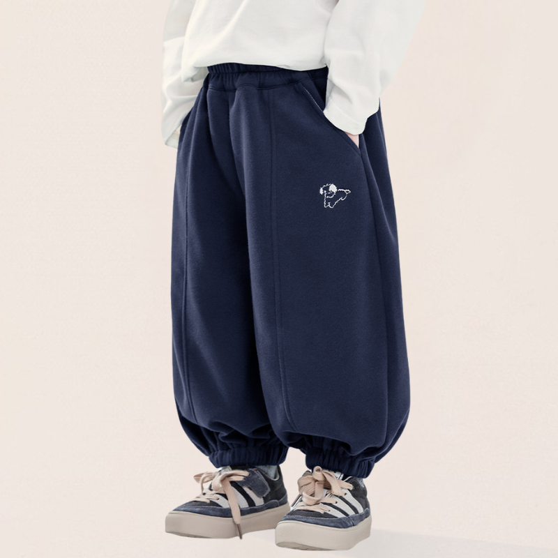 刺繍入りスウェットパンツ