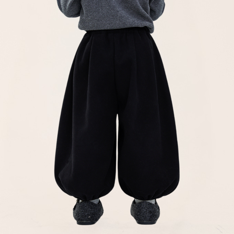 厚手裏ボアバルーンパンツ