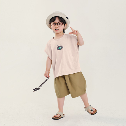 オーバルポケットハーフパンツ