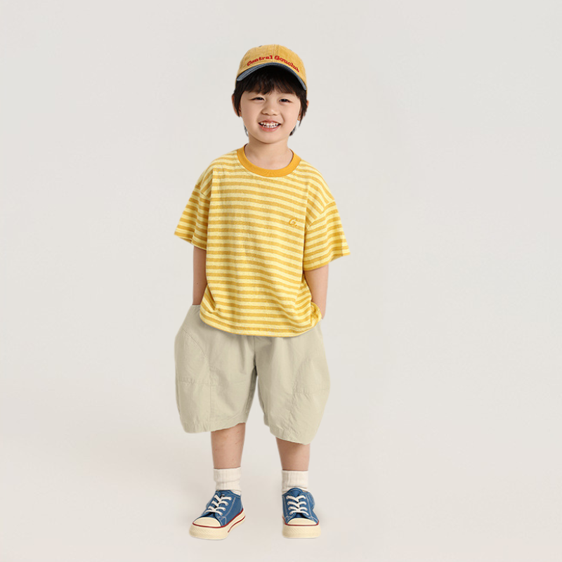 シンプル純綿ショートパンツ