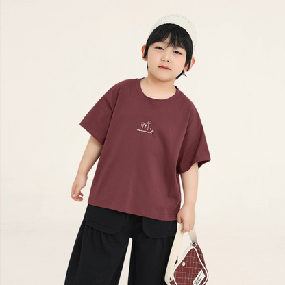 純綿プリントTシャツ