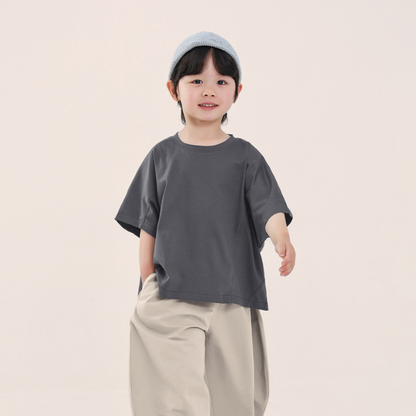 無地シンプル純棉半袖T