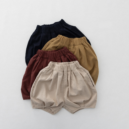 4色展開バルーンショートパンツ