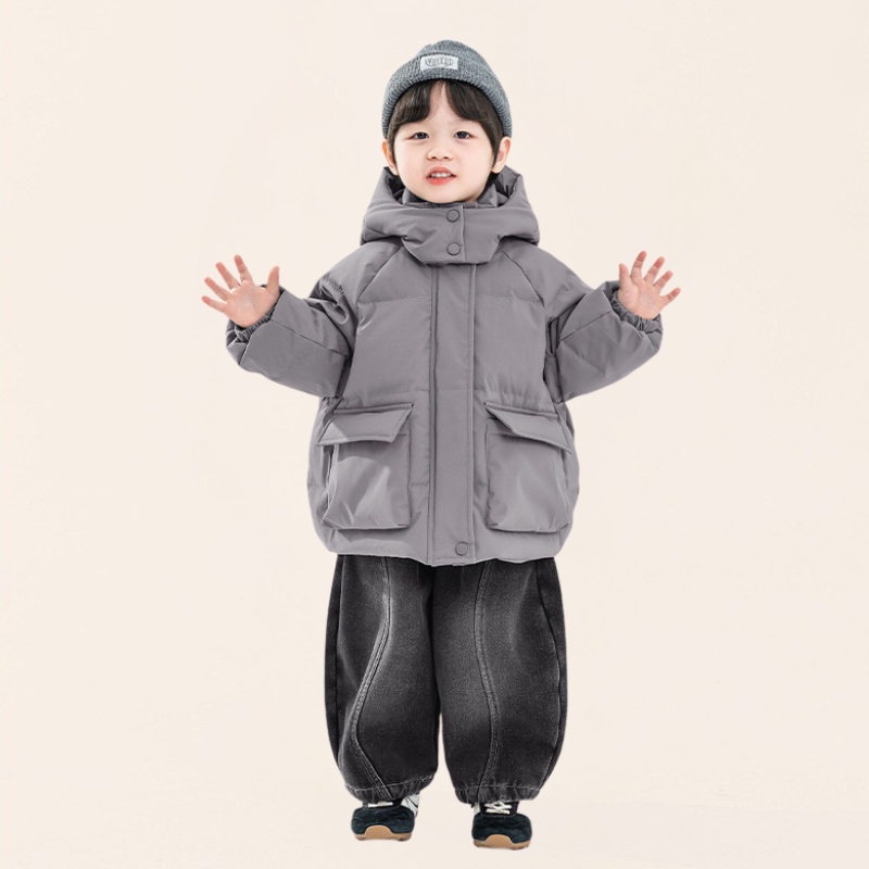 ヴィンテージ加工裏ボアデニムパンツ