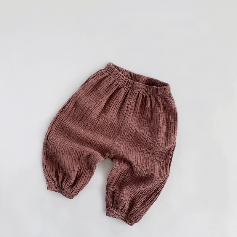 ダブルガーゼパンツ