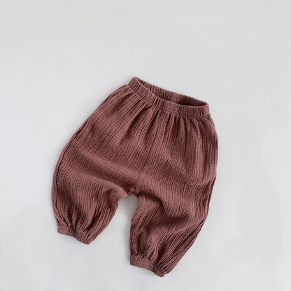 ダブルガーゼパンツ