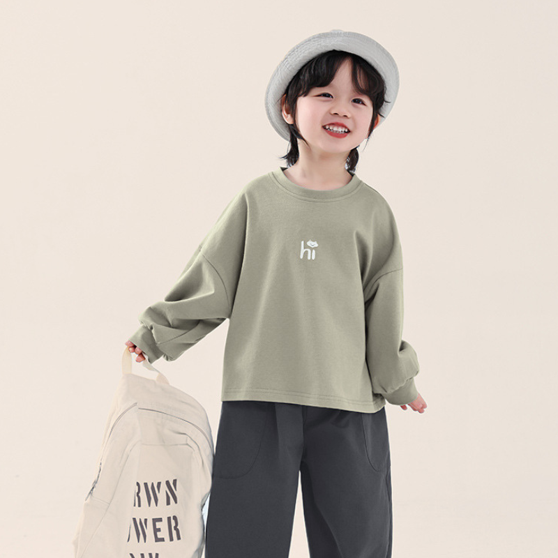 純棉クルーネックTシャツ