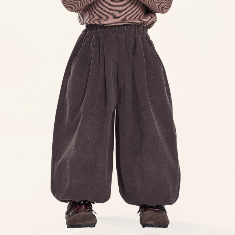 コーデュロイバルーンパンツ