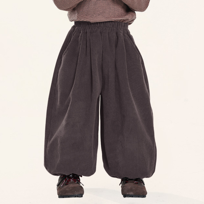 コーデュロイバルーンパンツ