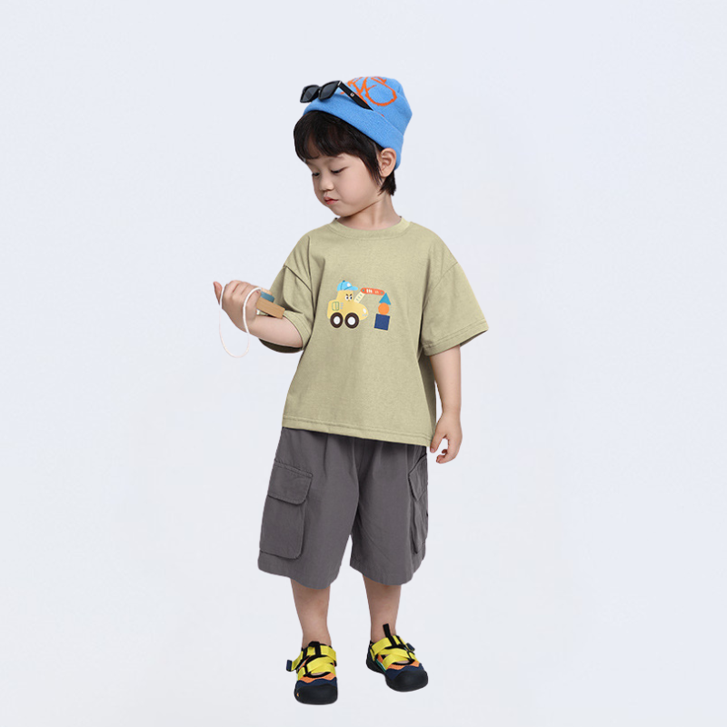薄手カーゴショートパンツ