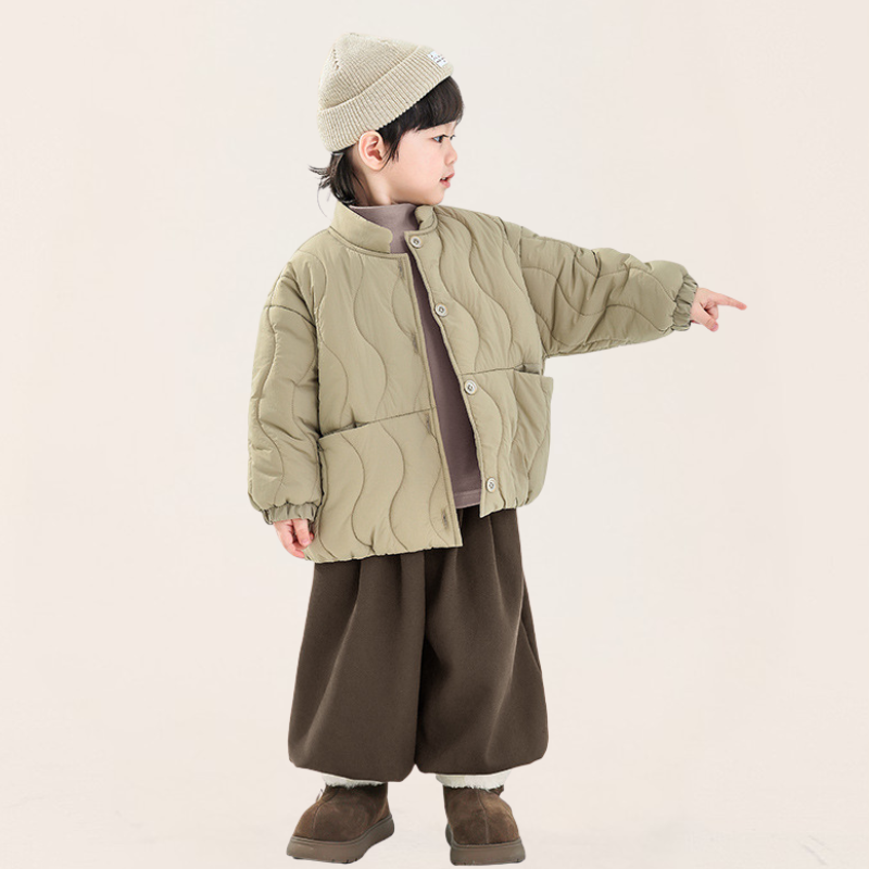 厚手裏ボアバルーンパンツ