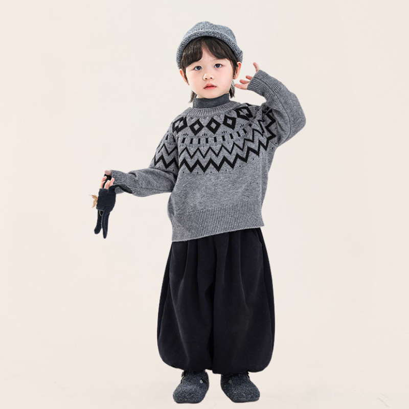 厚手裏ボアバルーンパンツ