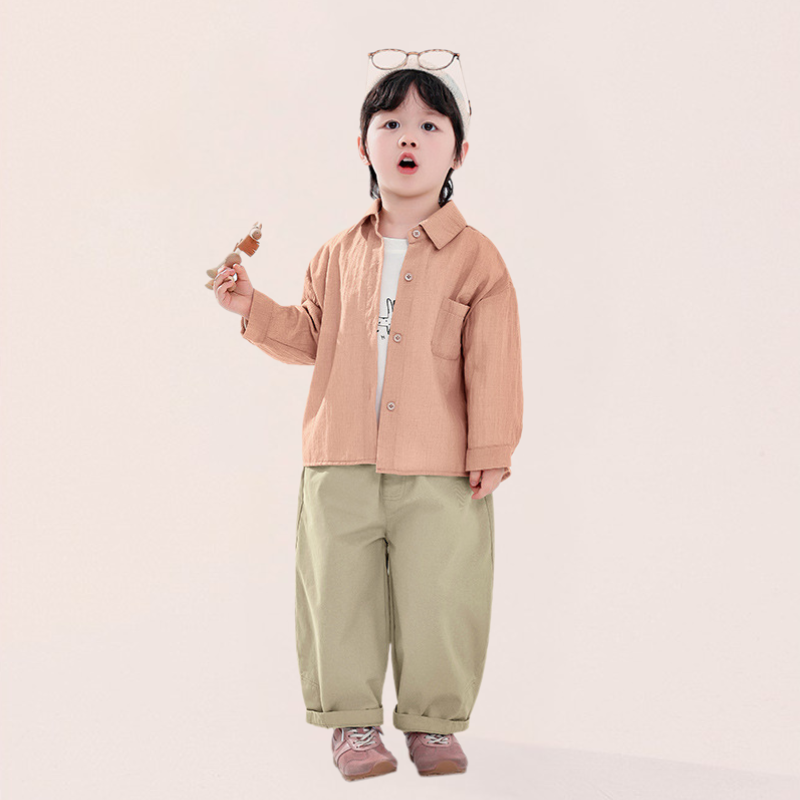 ベーシック綿スラックス