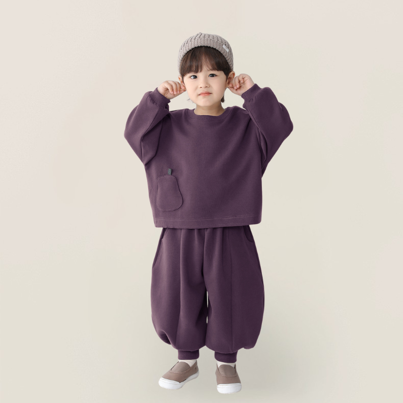 梨ワッペンスウェットセットアップ