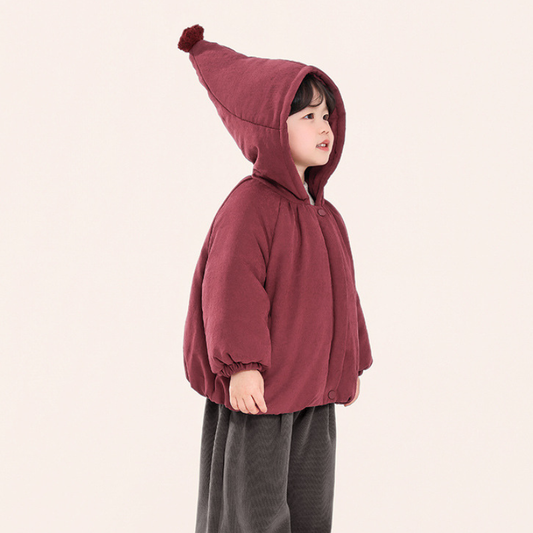 エルフフード中綿コート