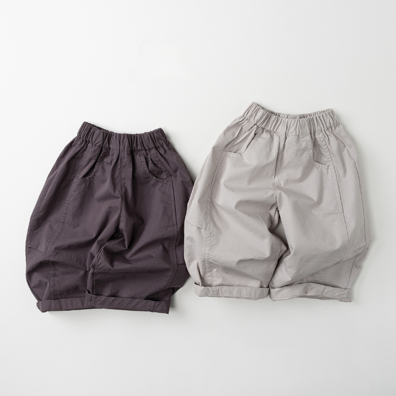 ベーシックコットンロングパンツ