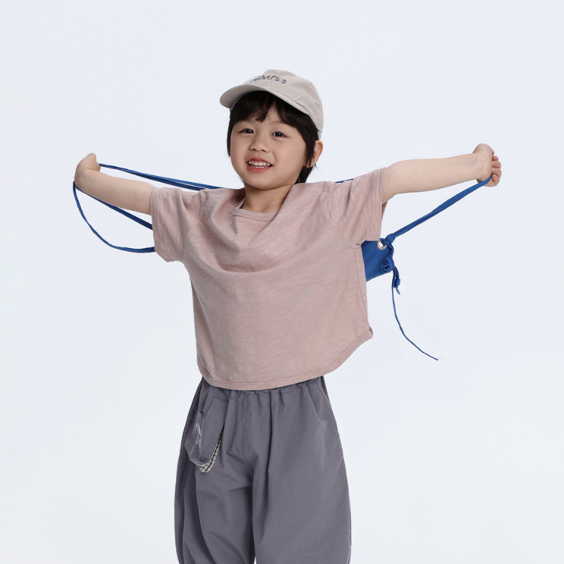 竹節棉コットン半袖T