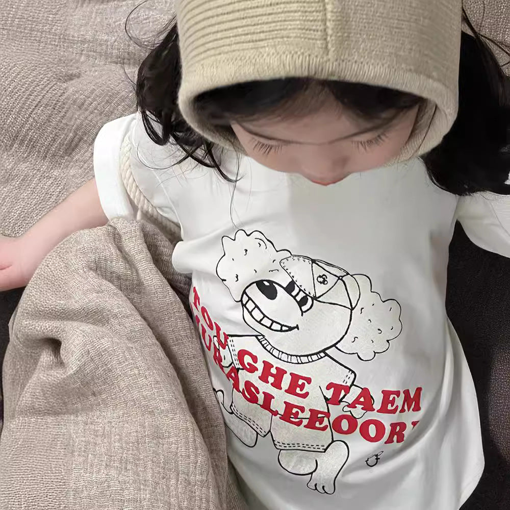 ゆったりプリントTシャツ