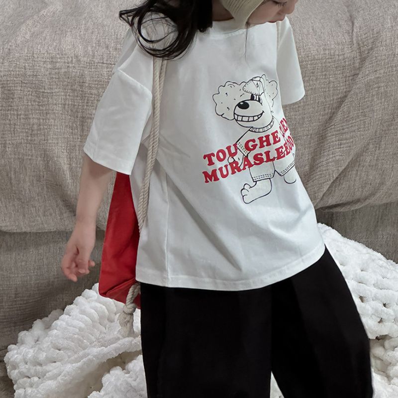 ゆったりプリントTシャツ