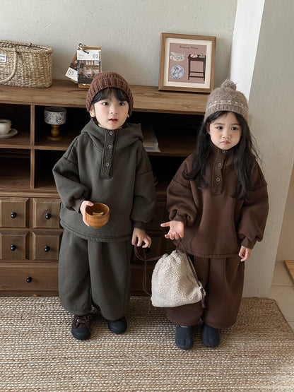 裏ボアフーディー2点セット