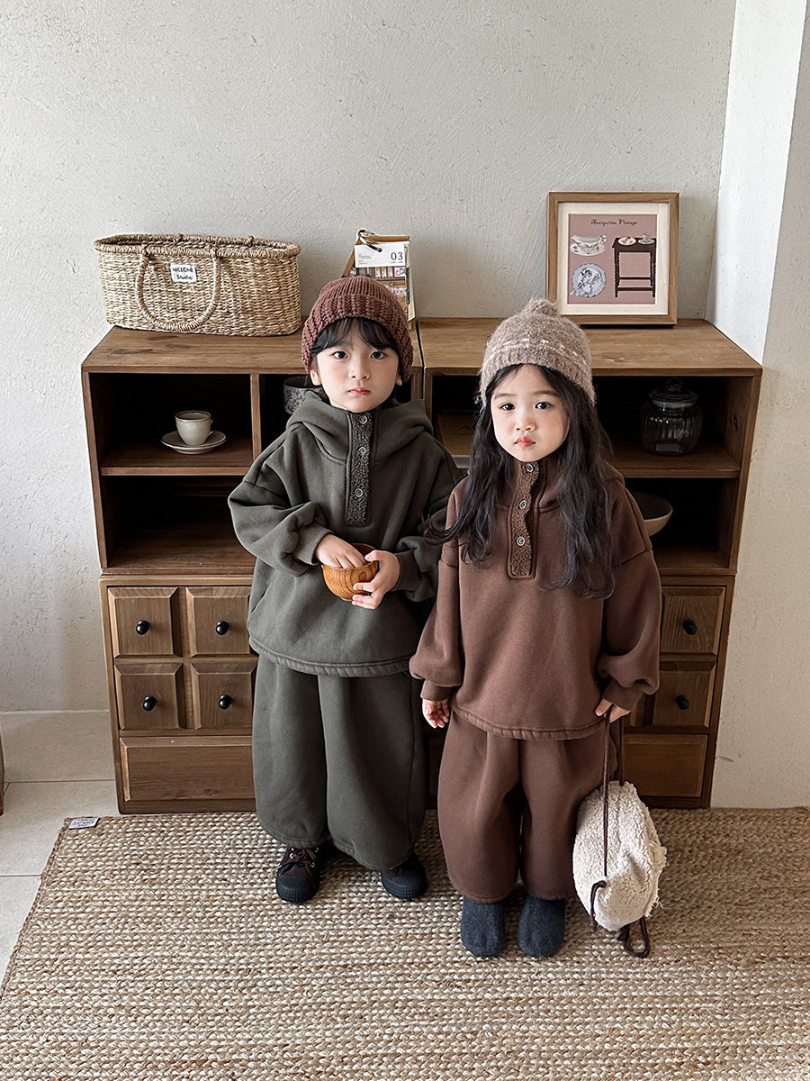 裏ボアフーディー2点セット